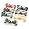 Occhiali da sole da sole da prescrizione di occhiali da lettura telaio oversize quadrate trasparenti femminili occhiali femminili grandi occhiali ottici