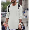 Autumn Casual Solid O Neck Sweater Men Pullover Sweaters Jumper Male Knitted 210909