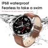 Montre intelligente d'affaires hommes Bluetooth appel IP68 étanche ECG pression fréquence cardiaque Fitness Tracker sport Smartwatch1604847