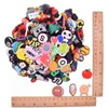 Hole Mix Charm Cartoon Pantofola Accessori Coccodrillo per regali per bambini Lettera colorata Scimmia animale Scarpe Charms Fibbie