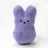 Jouets de lapin de Pâques 15 cm jouets en peluche enfants bébé poupées de lapin de Pâques joyeuses 6 couleurs LLD121386822537