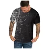 Men's T-Shirts 2022 Sports Shirt Summer 3d Printed Top Solid Round Neck T-shirt Casual Hip Hop Loose Short Sleeve Tee