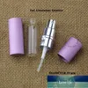 20 pçs / lote atacado 5ml perfume de vidro de alumínio 1 / 6oz garrafa mini atomizador recipiente de spray pequenas mulheres embalagens líquidas cosméticas