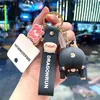 Keychains Pig Chrysanthemum Key Chain Female Cute Ugly BuKey Male Funny Lovers Bag Hanging Decoration Ring Miri22