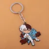 10pcanime My Hero Academia Keychain Todoroki Shouto Cartoon Figuur Cosplay Cosplay Key Chain Cute Funny Jewellery Fans Gift