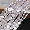 Fin 100% Natur Barock Freshwater Star Shape Pearl Beads Smycken Göra DIY Armband Halsband Örhängen 12mm