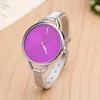 Top Brand Bray Watch Watch Kobiet Girl Thin Steel Metal Band Quartz Clock C02347W