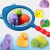 Children's Water Spray Temperature-sensitive Color-changing Animal Bathroom Toy Swim Pool Bathing Toys for Kids Play Shower 210712