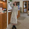 Large Size 4XL Women's Dress Spring Versatile Long Sleeve Floral Woman Loose and Thin Vestido De Mujer 13012 210427