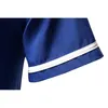 Royal Blue Baseball Jersey Mężczyźni Kobiety Lato Krótki Rękaw Hip Hop Swag Streetwear Męski Zespół Uniform Beach Baseball T Shirt 210522