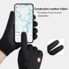 Touch screen a dito intero Guanti termici caldi da ciclismo Inverno Donna Antivento Bicicletta Bici Sci Campeggio esterno Escursionismo Guanti da moto Uomo