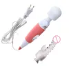 Ogromny wibrator punktowy dla kobiet zabawek seksualny Magic Wand Av Stick Clittoris Stymulator Massager Electric Products6998226