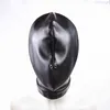 NXYSm bondage Strict Fur Leather Hood BDSM Bondage Head Harness Mask Sex Toys For Gay Men Women Erotic Adult Game Premium Locking Slave Hooded 1126