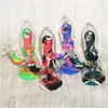 Verwijderbaar Monteer Silicone Bongs Hookahs DAB Rigs met kommen Terp Slurper Quartz Banger Nail Glass Carb Caps