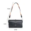 High quality womens bags underarm fashion shoulder bag retro solid color cover type messenger design handbag