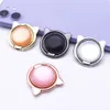 Mobile phone desktop stand Finger ring holder buckle diamond gemstone little devil cat head 360 rotating ring stand