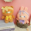 Cute plush toy rabbit doll bowknot stuffed animal dolls high quality girl children birthday toys gifts