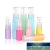 50pcs 10ml 30ml Plastic PET Macaron colors Lotion Bottles Squeezable Cosmetic Cream Container Travel Liquid Fill Sample Vials