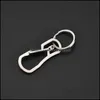 Key Rings Jewelry Fashion Stainless Steel Heavy Keychain Black Gold Carabiner Car Chains For Men And Women Will Sandy Drop Delivery 2021 Zj7