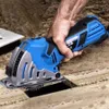 Электрическая циркулярная пила DIY многофункциональный мини Woods Pails Power Tools Rotary Tool Poring Blades для дерева 500W