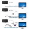 Antenne TV digitali interne Ricevitore di segnale Amplificatore TV Raggio Surf Fox Antena HDTV Antenas Antenna Mini DVB-T/T2 80 Miglia 1080P