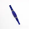 7 Color Luminous Pipe Metal Diamond Ladies Fashion Portable Cigarette Holder Household Smoking Accessories