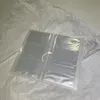 Bijoux pochettes sacs livre de rangement transparent haut clair petits cadeaux en plastique sac à fermeture éclair refermable goutte Edwi22
