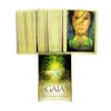 The Gaia Oracle Card Tarot Cards Мистическое руководство Разъяснение Развлечения Partys Partys Game Поддерживает оптовые 45 листов / коробку