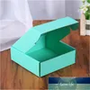 15 * 15 * 5 cm kleurrijke roze papier mailing box express verzending golfkartonnen doos voor verzending kleding geschenkverpakking1 Fabriek prijs expert ontwerp kwaliteit Laatste