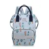 Maternity blöja väska Vattentät stor kapacitet mamma baby barnvagn nappy ryggsäck för mamma resa 220225
