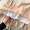 Summer Retro Modified Cheongsam Hit Color Fiore ricamato a maniche corte Pacchetto Hip Dress Donna Elegante Vestidos R262 210527