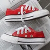 Kids Star Bare Canvas Shoes Sneakers Moda Marka Wysoka Niska Dzieci Buty Chłopcy i Dziewczyny Chuck Klasyczny rozmiar 35 HH21-373