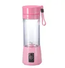 380ml Personal Blender Portable Mini Blenders USB Juicer Cup Electric Juicers Bottle Fruit Vegetable Tools