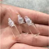 1ml Mini Glass Bottles Pendants With Cork or Plastic Stopper Small Bottle Decoration Crafts Vials Jars 100pcs good qty