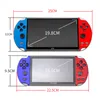 X40 Mini Video Game Players 6.5 inch Double Rocker Portable Handheld Games Console Music MP5 Player for GBA SFC MD Arcade Retro Classic