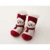 Decompression Toy Winter Baby Cartoon Cotton Christmas Socks Thick Warm Newborn Children Floor Cute Velvet Non-Slip Kids for 0-4 Years