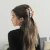 Hiperbola Pearls akrylowe klipsy z pazurami wielkości makijażu Barrettes for Women Ponytail Clip6123420