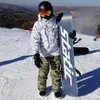 Pantalones de esquí de invierno Men039s impermeables cálidos gruesos Snowboard al aire libre senderismo esquí pantalones de Snowboard transpirables 1385714