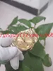 High Quality BP 2813 Movement Automatic Mens Watches 40MM Yellow Dial Day of the week type Sapphire Glass18K Gold Stainless Steel