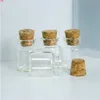 15ml 30*40*17mm Mini Transparency Glass Bottles With Cork Empty Jars Crafts Clear 50pcs/lot good qty
