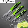 зеленые кухонные ножи