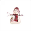 Decoraties Feestelijke Party Thuis Tuin Chuangda Kerstmis Snowman Raam Decoratie Tree Supplies 279 Drop Levering 2021 MNFYT