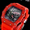 7-7 ens montre de luxe watches silicone strap fashion designer watch sports quartz analog clock Relogio Masculino 2021317r