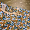 Kobiety Moda Letni Obraz Olejowy Kwiatowy Drukuj Plaża Wakacje Linia Wysoka talia Spódnica Kobieta 210529