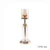 Candle Holders European Luxury Holder Metal Crystal Wedding Centerpieces Gold Accessories Kaarsenhouder Home Decor DI50ZT