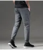 Thin Workout Sweatpants Fit Quick Dry comfortable Joggers Men Running Long Pants Gym Sports Fitness Trousers Zip pocket4731084