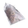 2021 Toma Teabags Tea Bags Tool String Heal Seal Filter Paper TeaBag 5.5 x 7cm För ört Lösa Te Tools 100 stycken / mycket