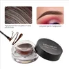 Handaiyan EyebrOw Enhancers à prova d 'água de creme de gel duradoura com escova cosméticos para cosplay Naturaleyes