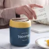 Mini boîte à lunch isolée contenant des aliments avec cuillère en acier inoxydable tasse sous vide soupe Bento Thermos 220217