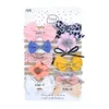 12 pièces/ensemble bébé filles bandeaux mignon lapin oreille nylon bandeau élastique enfants cheveux accessoires bandeaux floraux nouveau-né arc chapeaux pour tout-petits